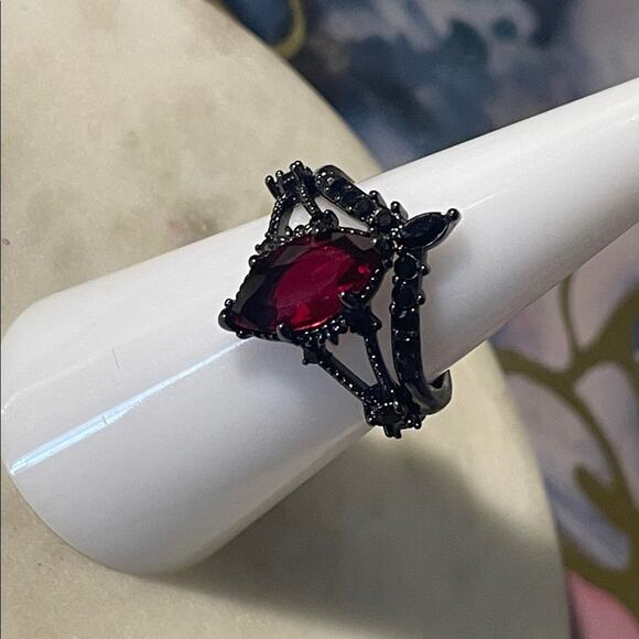 fashion ring 7 , 2pc - Picture 2 of 4